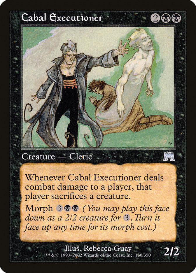 Cabal Executioner 130 (Onslaught)  - Foil | Good Games Adelaide SA