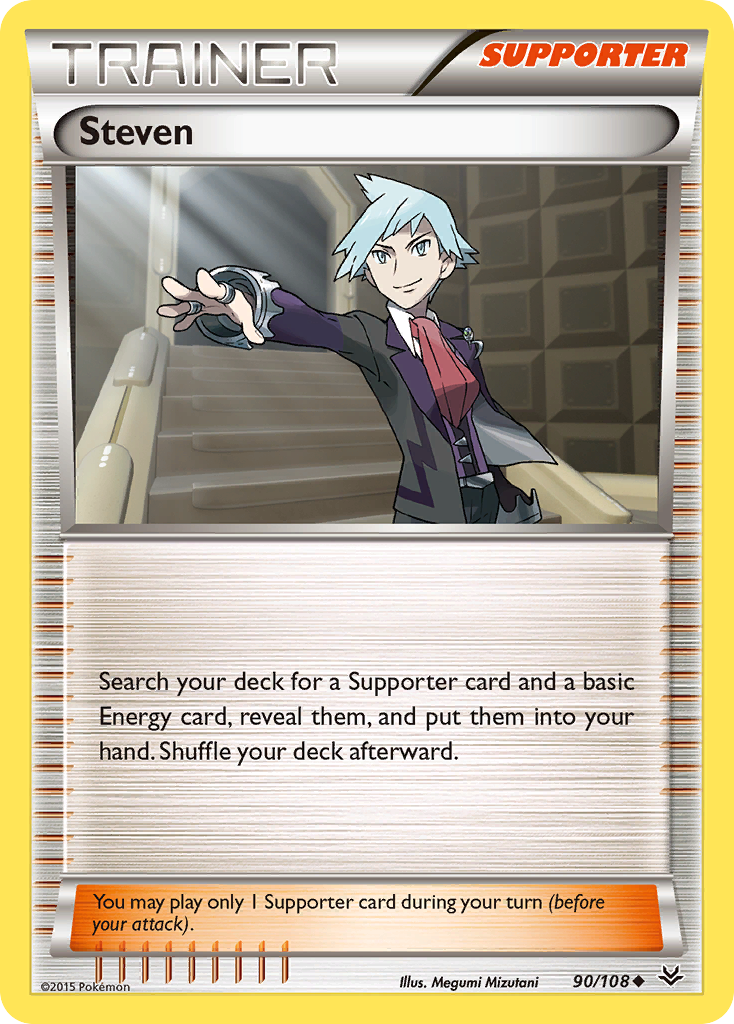 Steven (90/108) [XY: Roaring Skies] | Good Games Adelaide SA