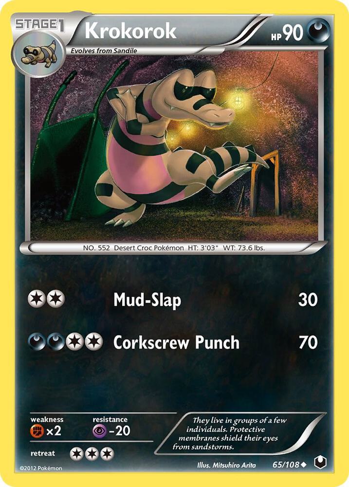 Krokorok 65/108 (Dark Explorers)  | Good Games Adelaide SA