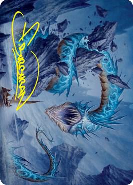 Biolume Serpent Art Card Gold Stamped Signature 20 (Art Series: Innistrad: Crimson Vow)  | Good Games Adelaide SA