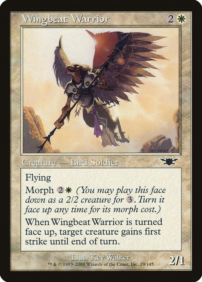 Wingbeat Warrior 29 (Legions)  - Foil | Good Games Adelaide SA