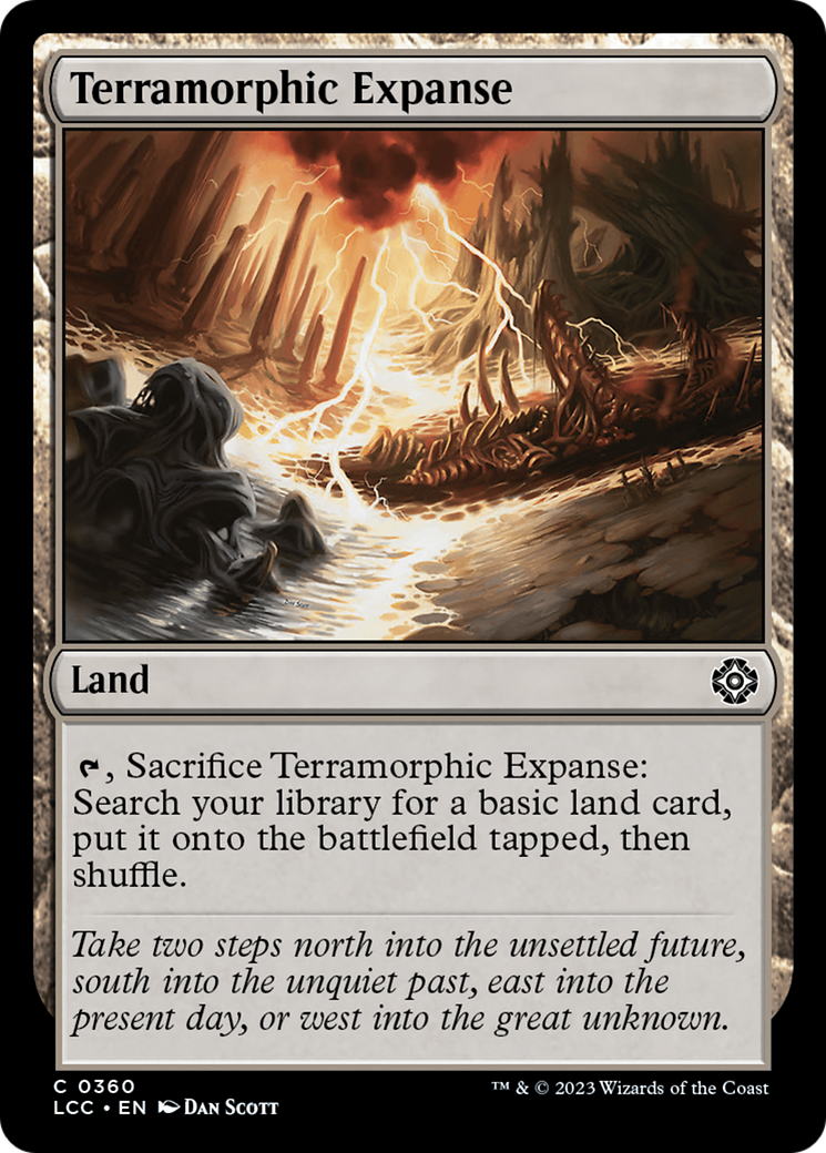 Terramorphic Expanse [The Lost Caverns of Ixalan Commander] | Good Games Adelaide SA