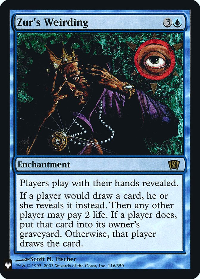 Zur's Weirding [Mystery Booster] | Good Games Adelaide SA