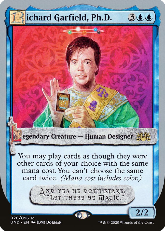 Richard Garfield, Ph.D. 26 (Unsanctioned)  | Good Games Adelaide SA