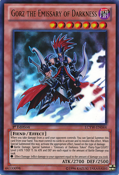 Gorz the Emissary of Darkness [LCYW-EN044] Ultra Rare | Good Games Adelaide SA