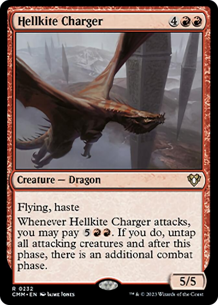 Hellkite Charger [Commander Masters] | Good Games Adelaide SA