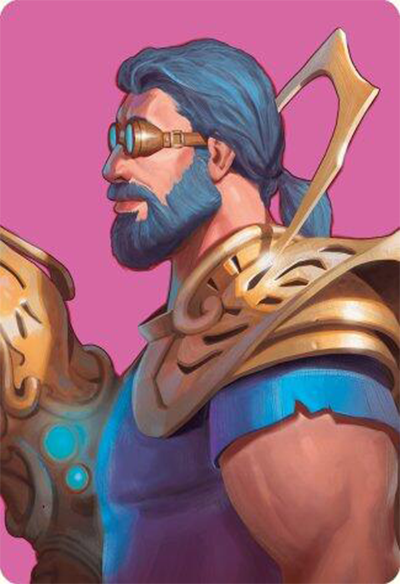 Satya, Aetherflux Genius Art Card [Modern Horizons 3 Art Series] | Good Games Adelaide SA