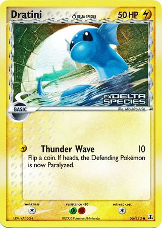 Dratini (66/113) (Delta Species) (Stamped) [EX: Delta Species] | Good Games Adelaide SA
