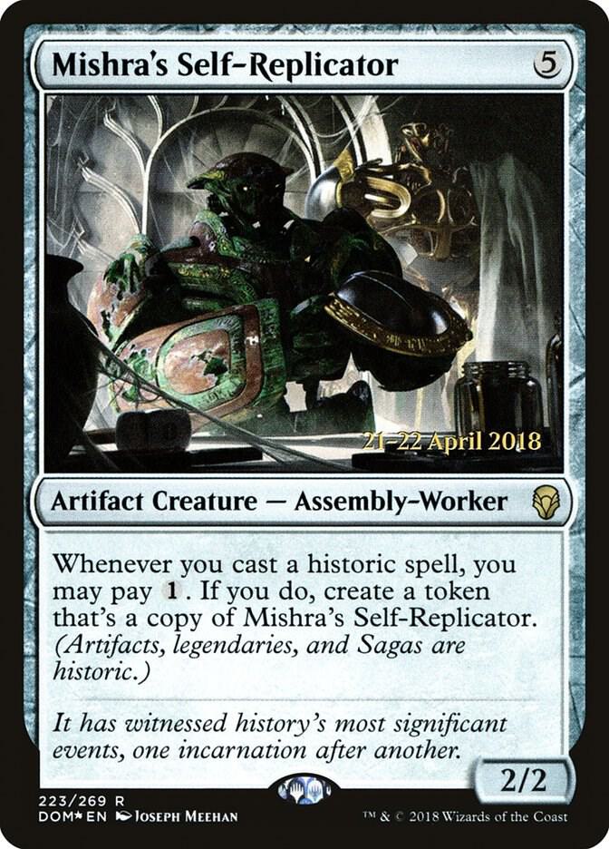 Mishras Self Replicator 223 (Prerelease Cards)  - Foil | Good Games Adelaide SA