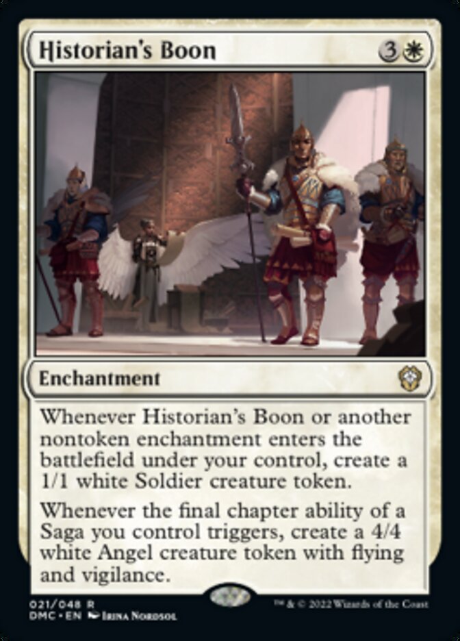 Historian's Boon [Dominaria United Commander] | Good Games Adelaide SA