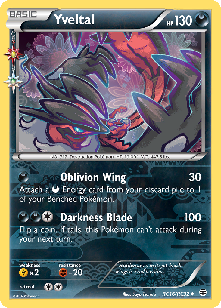Yveltal (RC16/RC32) [XY: Generations] | Good Games Adelaide SA