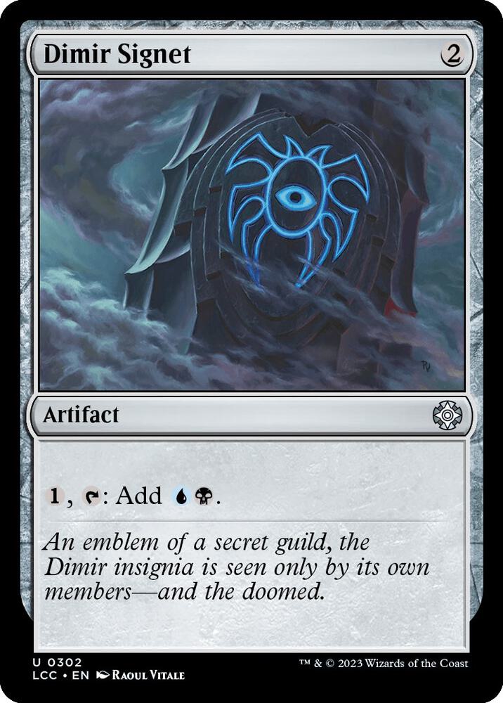 Dimir Signet 302 (Commander: The Lost Caverns of Ixalan)  | Good Games Adelaide SA