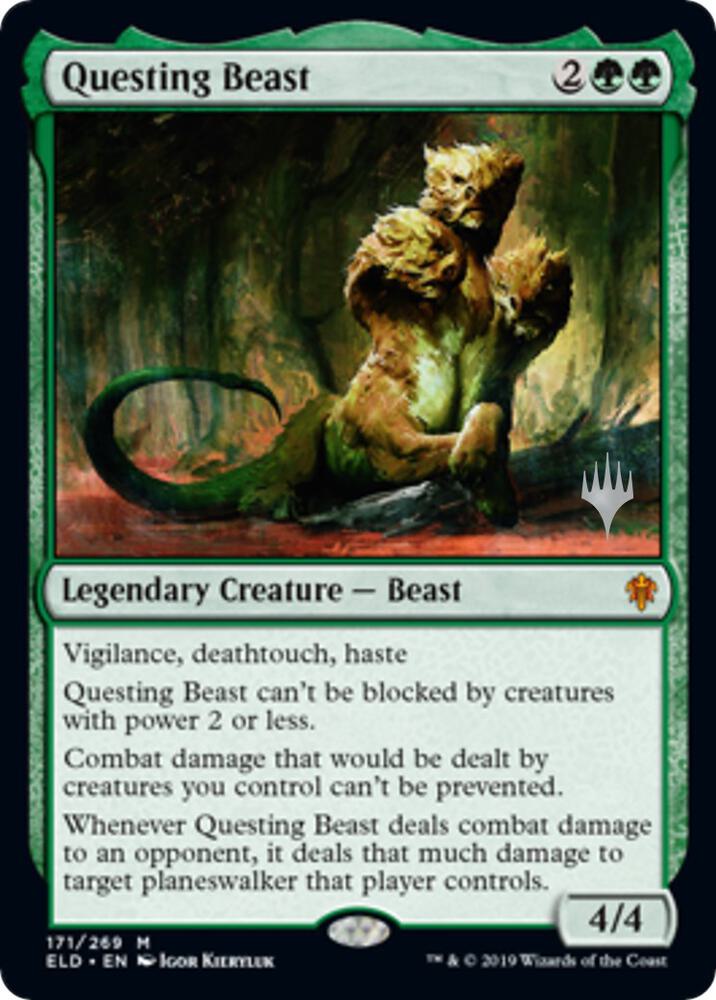 Questing Beast 171 (Promo Pack: Throne of Eldraine)  - Foil | Good Games Adelaide SA