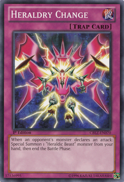 Heraldry Change [CBLZ-EN070] Common | Good Games Adelaide SA