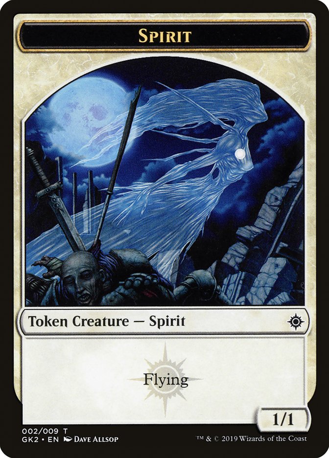 Spirit (002) // Spirit (010) Token [Ravnica Allegiance: Guild Kits] | Good Games Adelaide SA