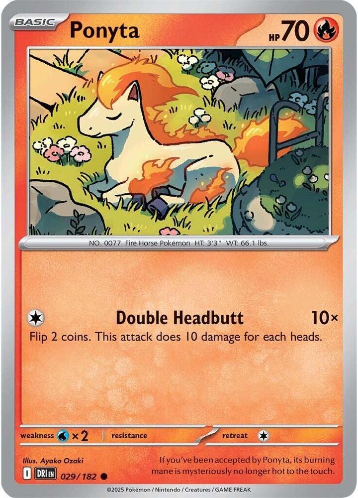 Ponyta 029/182 (SV10: Destined Rivals)  | Good Games Adelaide SA