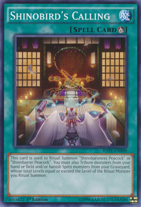 Shinobird's Calling [RATE-EN060] Common | Good Games Adelaide SA