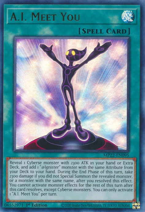 A.I. Meet You [MP22-EN095] Ultra Rare | Good Games Adelaide SA