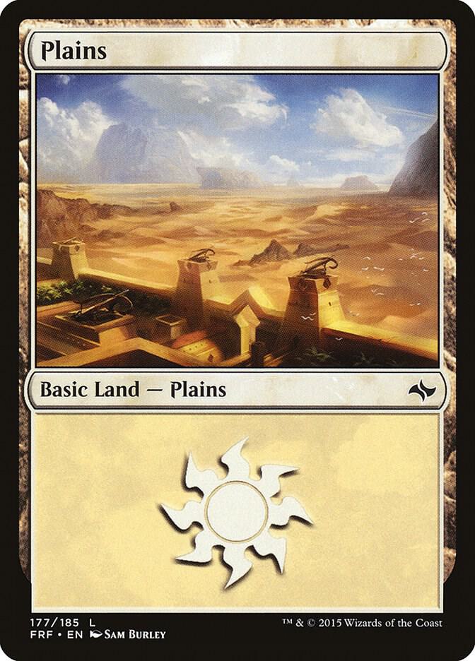 Plains 177 (Fate Reforged)  - Foil | Good Games Adelaide SA