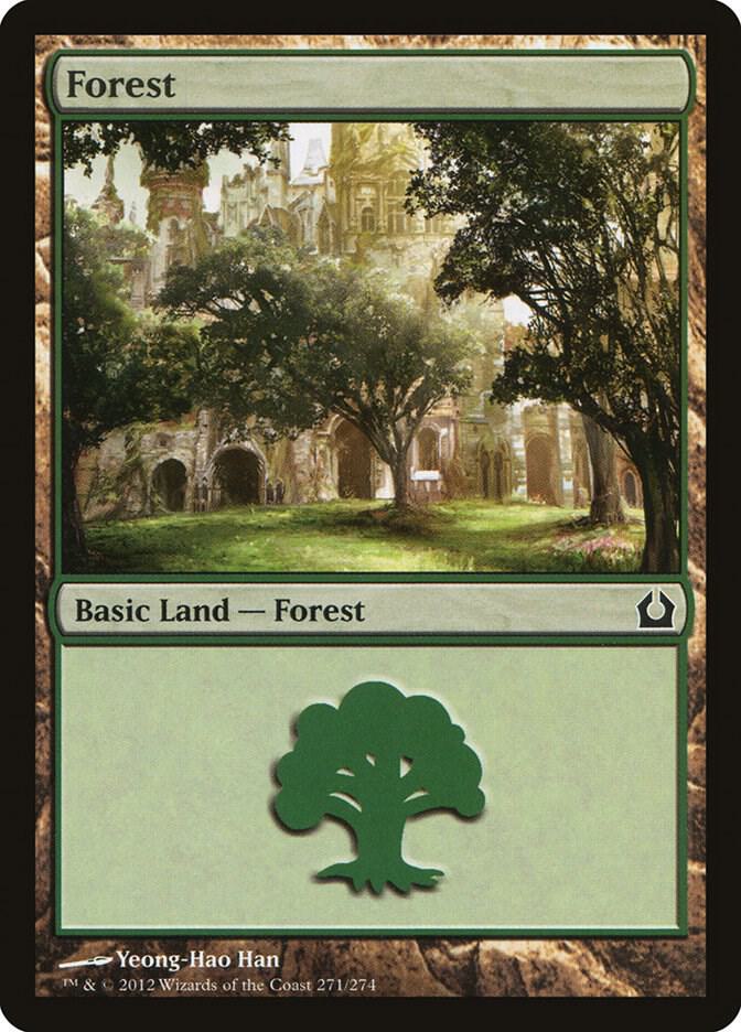 Forest 271 271 (Return to Ravnica)  - Foil | Good Games Adelaide SA