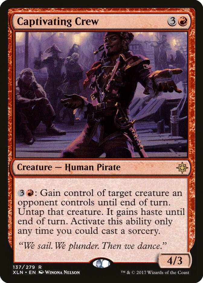 Captivating Crew 137 (Ixalan)  - Foil | Good Games Adelaide SA