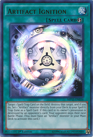 Artifact Ignition [MP15-EN034] Ultra Rare | Good Games Adelaide SA