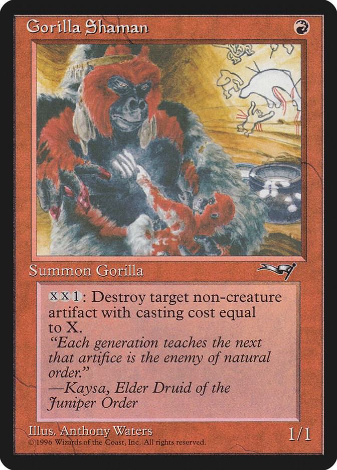 Gorilla Shaman 107 (Alliances)  | Good Games Adelaide SA