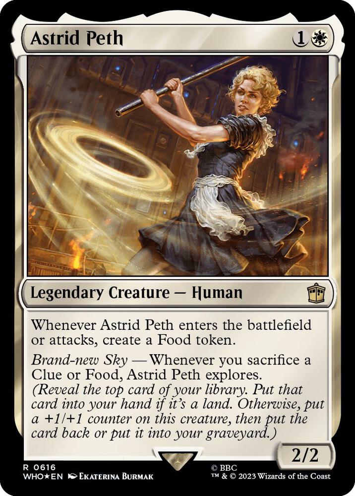Astrid Peth 616 (Universes Beyond: Doctor Who)  - Foil | Good Games Adelaide SA