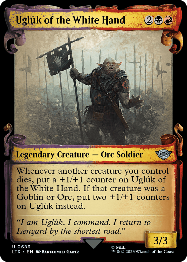 Ugluk of the White Hand [The Lord of the Rings: Tales of Middle-Earth Showcase Scrolls] | Good Games Adelaide SA