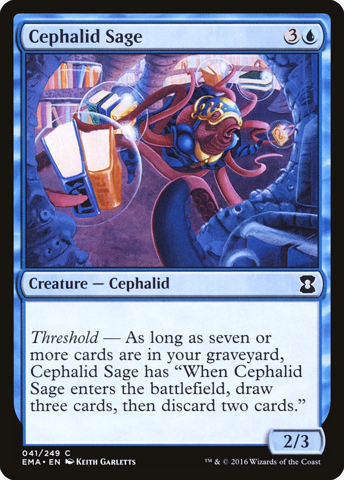 Cephalid Sage 41 (Eternal Masters)  - Foil | Good Games Adelaide SA