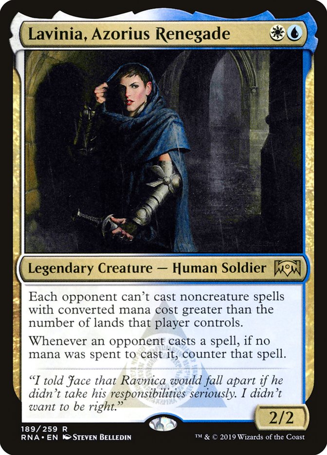 Lavinia, Azorius Renegade [Ravnica Allegiance] | Good Games Adelaide SA