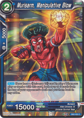 Murisarm, Manipulative Blow [DB2-053] | Good Games Adelaide SA