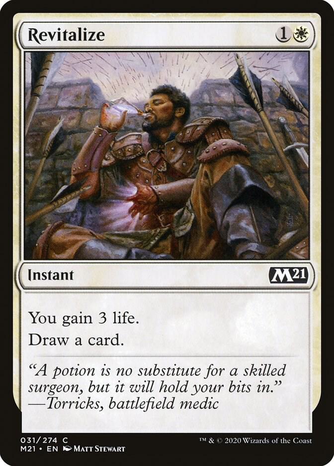Revitalize 31 (Core Set 2021)  - Foil | Good Games Adelaide SA