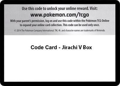Code Card Jirachi V Box  (Miscellaneous Cards & Products)  | Good Games Adelaide SA