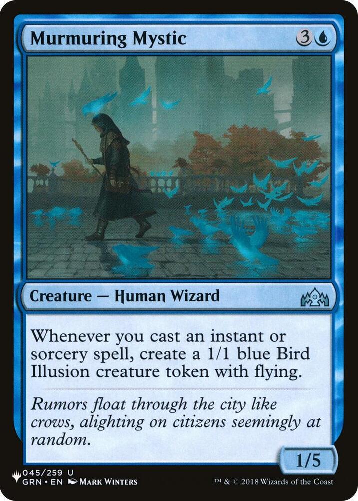 Murmuring Mystic 045/259 (The List Reprints)  | Good Games Adelaide SA