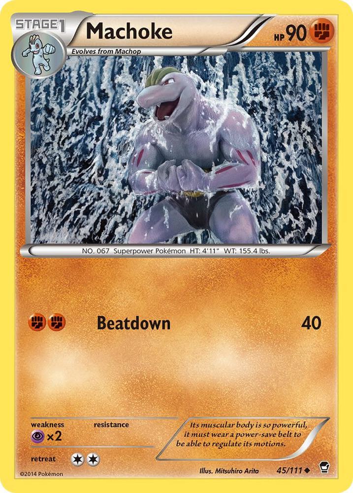 Machoke 45/111 (XY - Furious Fists)  | Good Games Adelaide SA