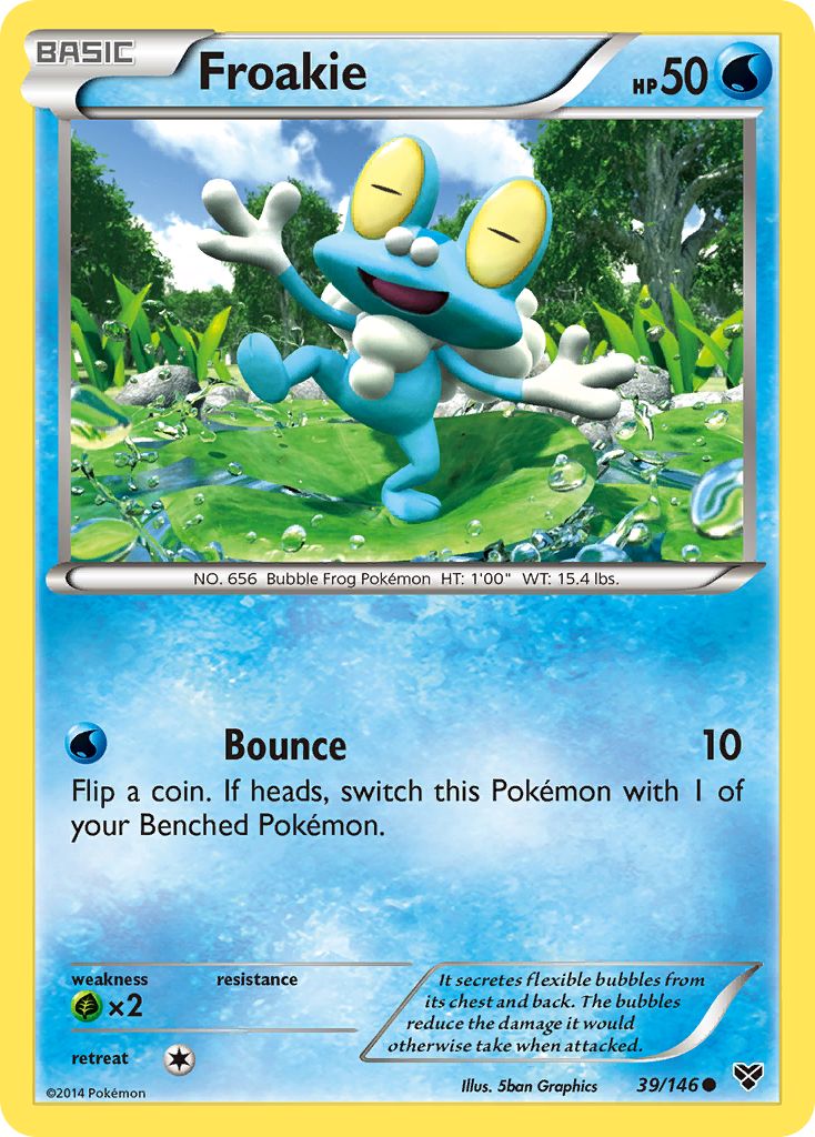 Froakie (39/146) [XY: Base Set] | Good Games Adelaide SA