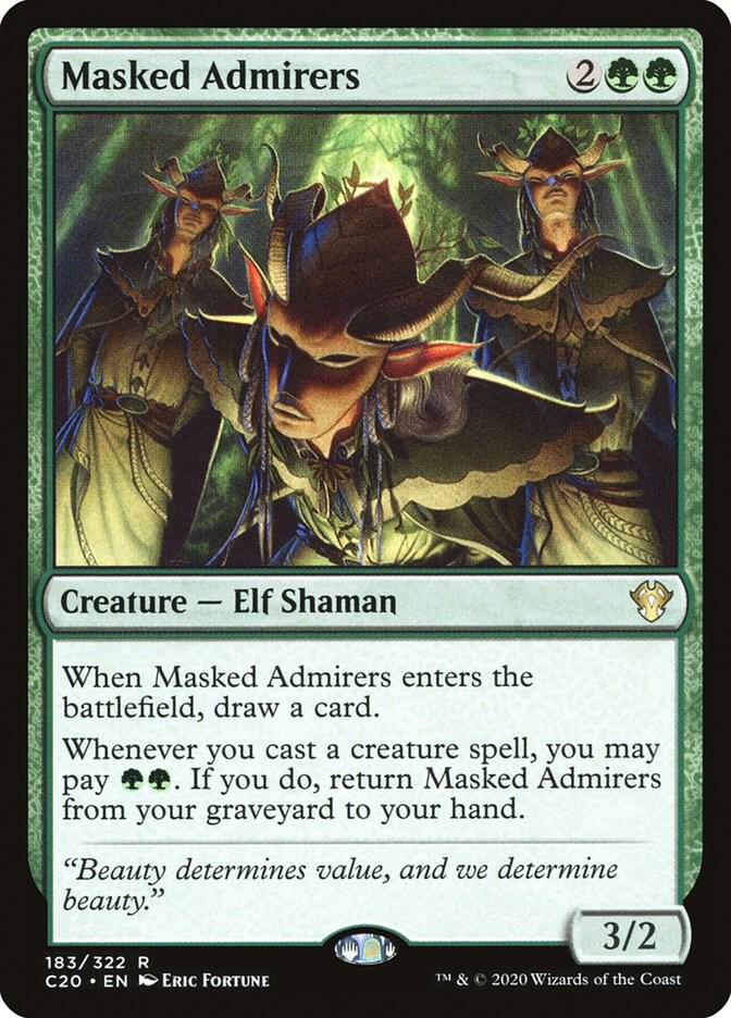 Masked Admirers 183 (Commander 2020)  | Good Games Adelaide SA