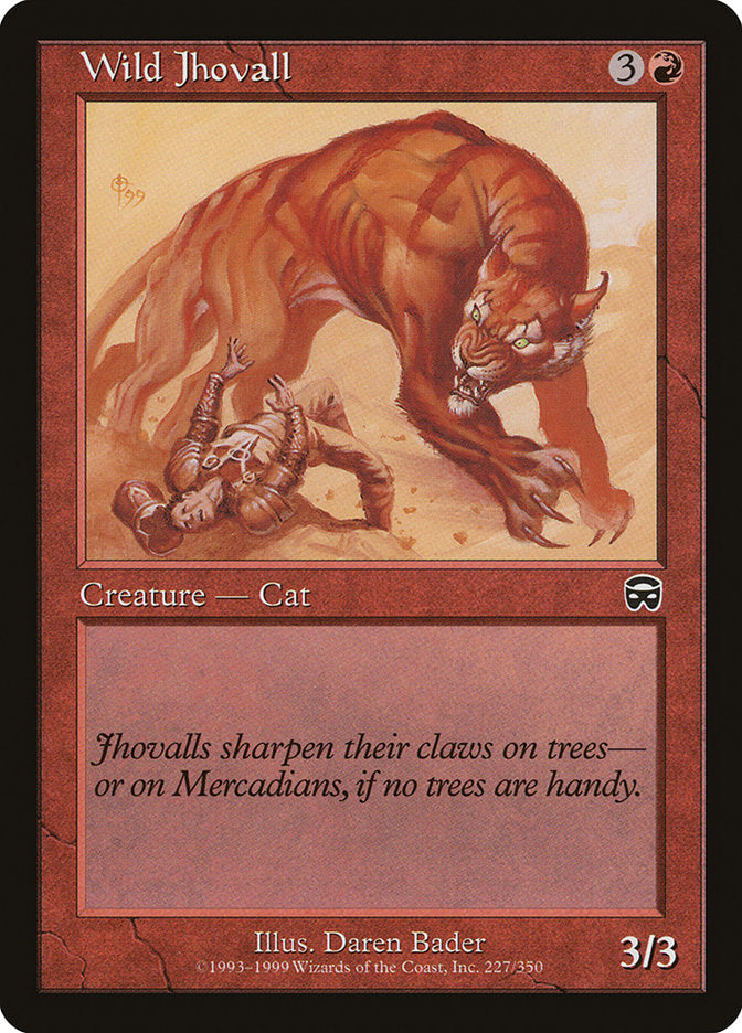 Wild Jhovall [Mercadian Masques] | Good Games Adelaide SA