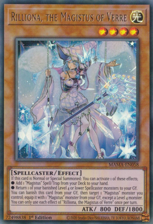 Rilliona, the Magistus of Verre [MAMA-EN058] Ultra Rare | Good Games Adelaide SA