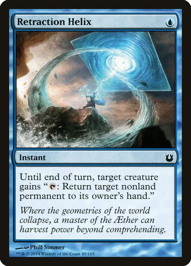 Retraction Helix 49 (Born of the Gods)  - Foil | Good Games Adelaide SA