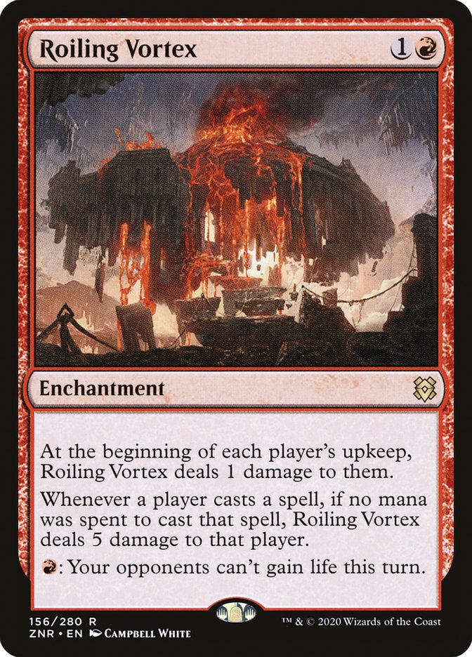 Roiling Vortex 156 (Zendikar Rising)  | Good Games Adelaide SA