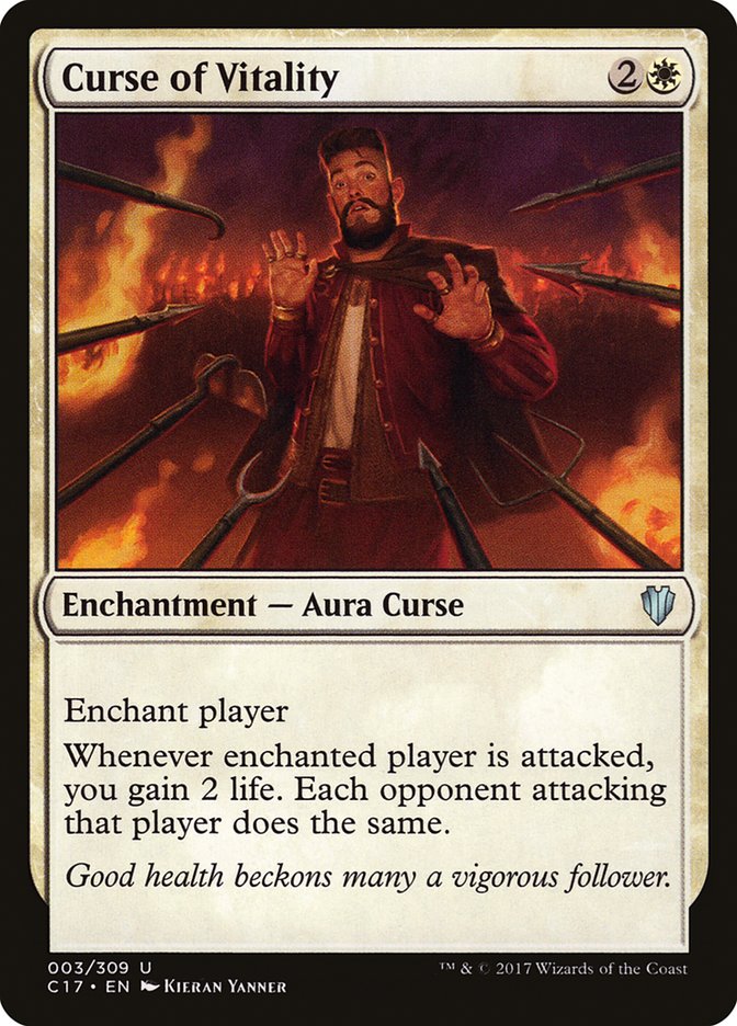 Curse of Vitality [Commander 2017] | Good Games Adelaide SA