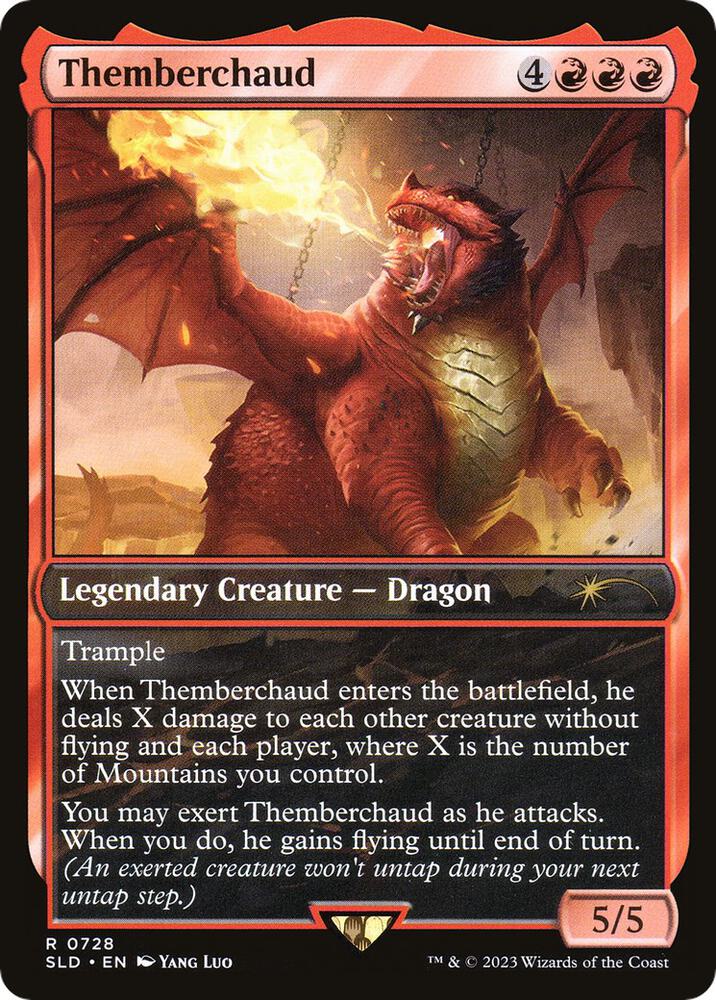 Themberchaud 728 (Secret Lair Drop Series)  - Foil | Good Games Adelaide SA