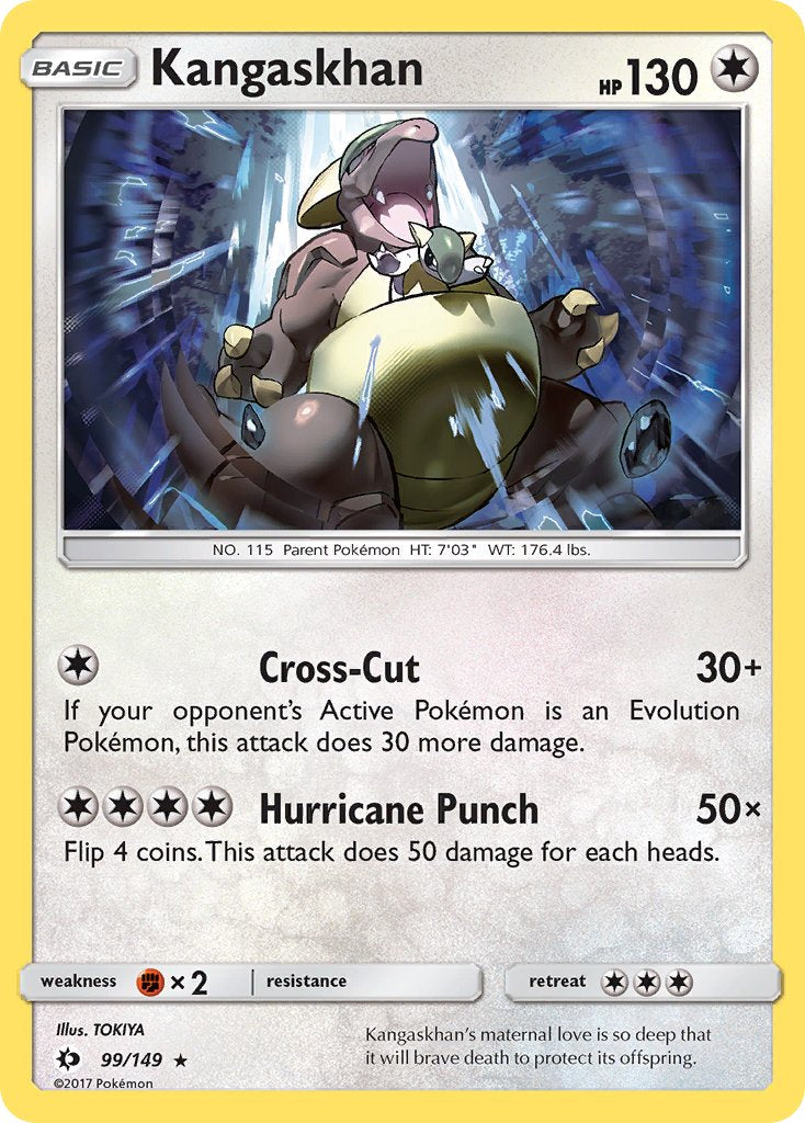 Kangaskhan (99/149) (Theme Deck Exclusive) [Sun & Moon: Base Set] | Good Games Adelaide SA