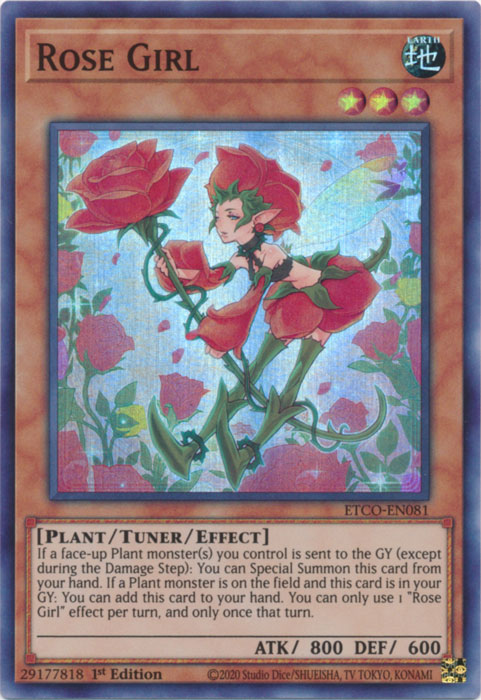 Rose Girl [ETCO-EN081] Super Rare | Good Games Adelaide SA