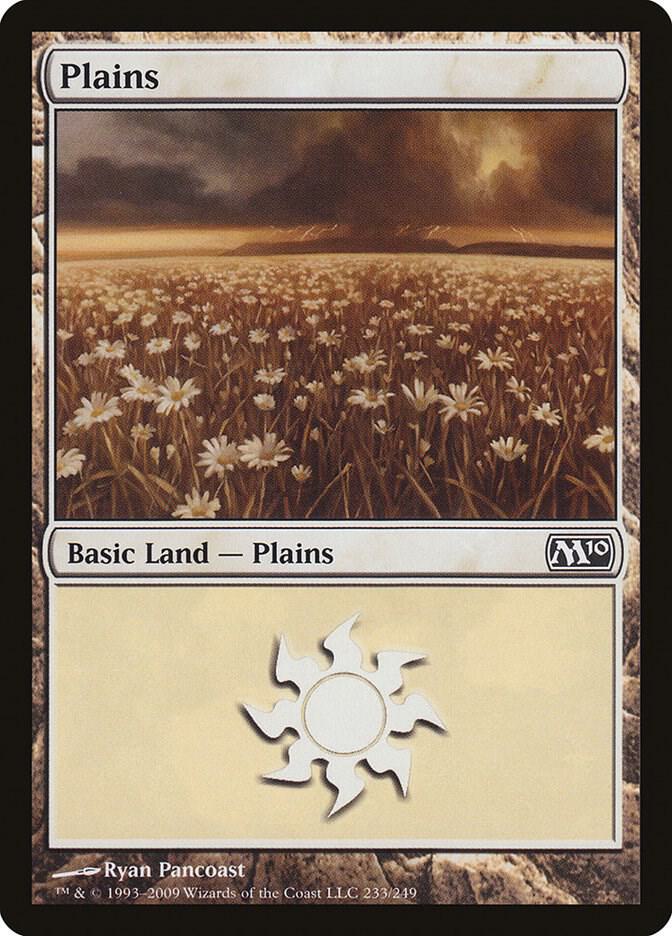 Plains 233 (Magic 2010 (M10))  - Foil | Good Games Adelaide SA
