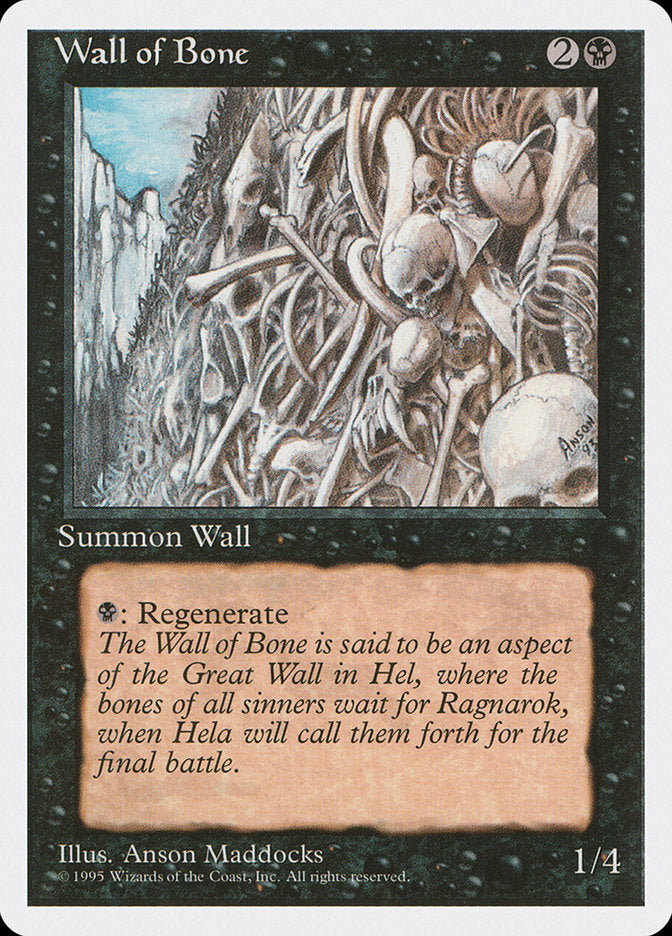 Wall of Bone [Fourth Edition] | Good Games Adelaide SA
