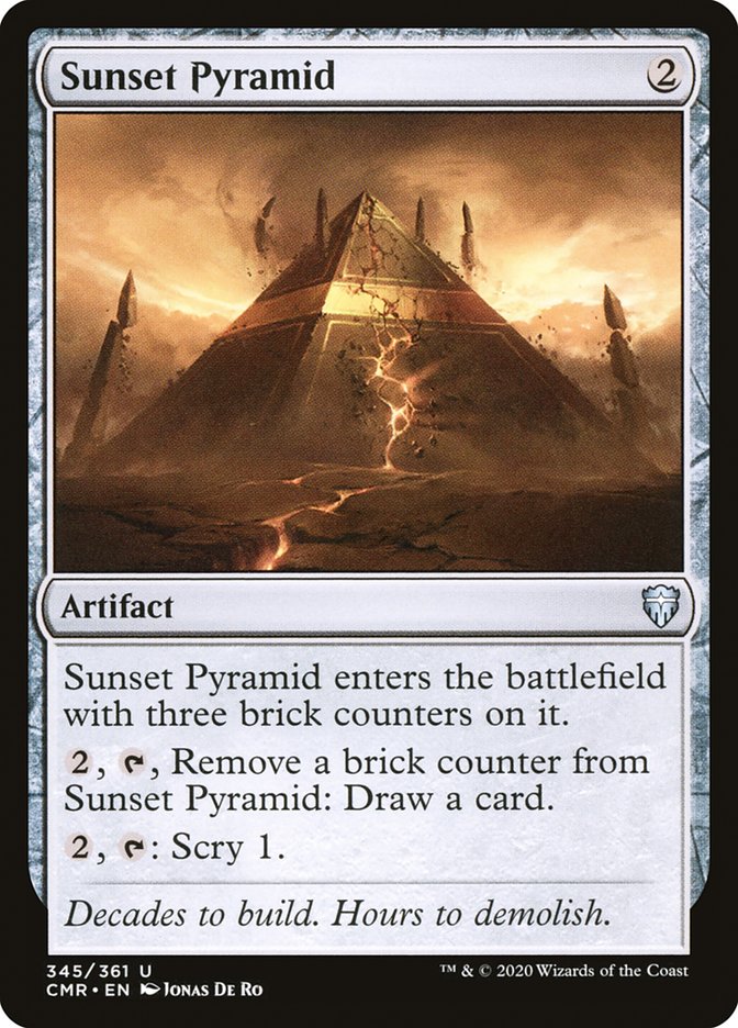 Sunset Pyramid 345 (Commander Legends)  | Good Games Adelaide SA