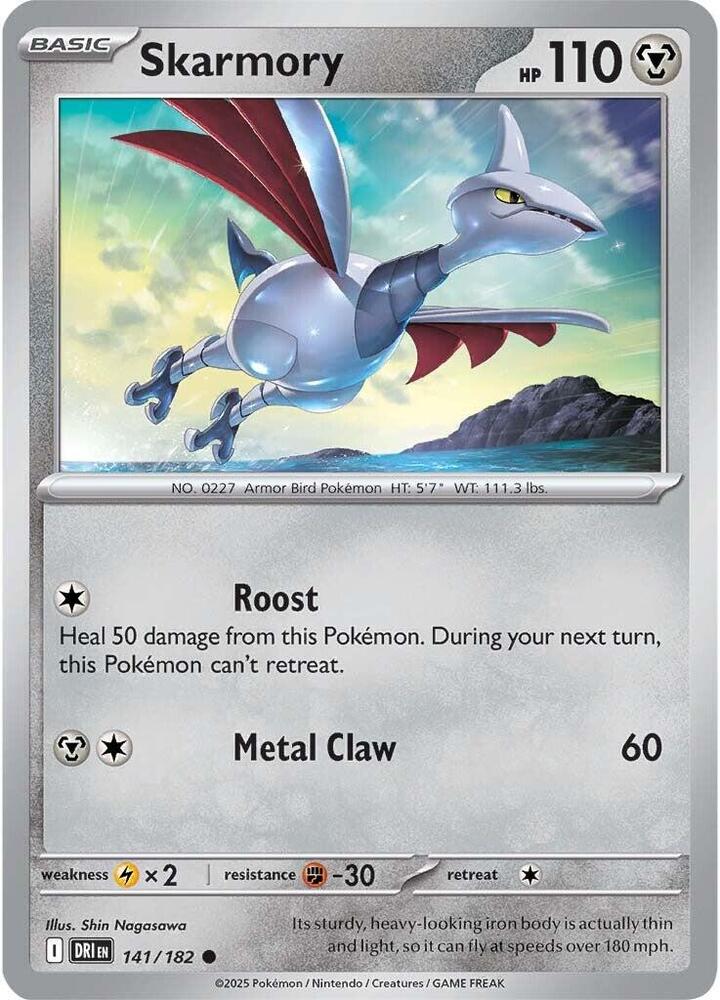Skarmory 141/182 (SV10: Destined Rivals)  | Good Games Adelaide SA